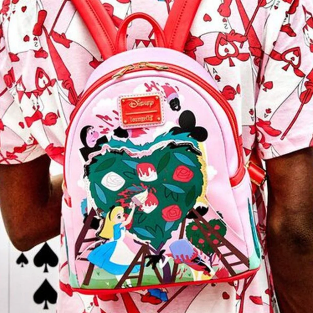 Alice in Wonderland Painting the Roses Red Mini Backpack